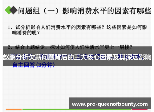 赵鹏分析欠薪问题背后的三大核心因素及其深远影响 赵鹏分析欠薪问题背后的三大核心因素及其深远影响
